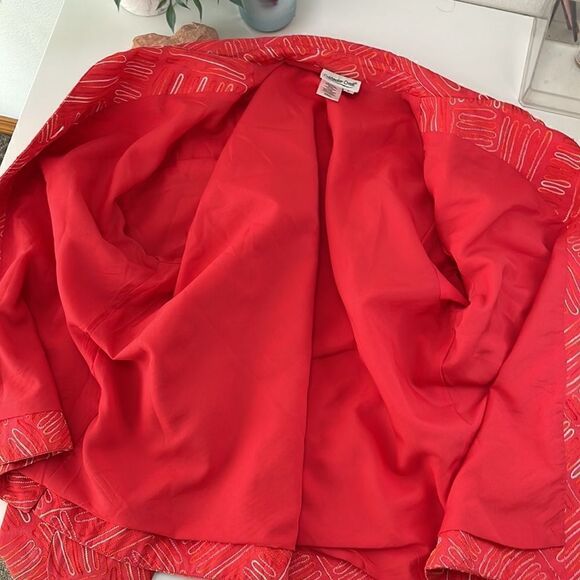 Coldwater Creek quilted suit jacket.  Size Large. - Picture 5 of 5